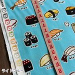 Photo8: 🍙超可愛壽司【日本選物｜預訂商品（約 20 日到港）】🟣日本製｜100% 棉 床單厚度｜和風 日式 FOOD YURU by MAHO｜2026年 10月 (8)