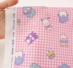 Photo3: 💫Hapidanbui【預訂商品（約 20日到貨）】🟣日本製｜100% 棉 ~ 牛津布｜Sanrio 人氣男團 Hangyodon 水怪、Tuxedosam 企鵝、XO、PC 狗 Pochacco、Keroppi、Pekkle AP 鴨｜2026年 8月 (3)