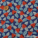 Photo3: 🍓士多啤梨【日本選物｜預訂商品（約 20 日到港）】🟤日本製｜棉麻帆布 Canvas : 85% 棉 + 15% 麻｜Pieni Garden 草莓 北歐風格｜2026年 10月 (3)