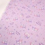 Photo6: 💫My Melody & Kuromi【預訂商品（約 20日到貨）】🔴日本製｜100% 棉 ~ 牛津布｜Sanrio 小花、蝴蝶結、星星｜2026年 10月 (6)